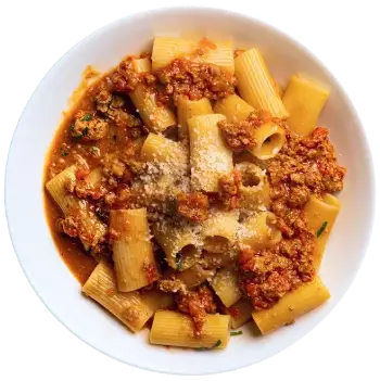 Rigatoni-Bolognese